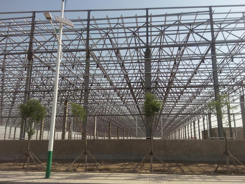 洪湖汽车工业厂房网架
